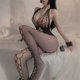 thumbnail image 1 of Lencería Sexy erótica para mujer, pijama erótico, ropa sexual, Babysuit transparente, disfraz negro, ropa de dormir, S-3XL, 1 of 4