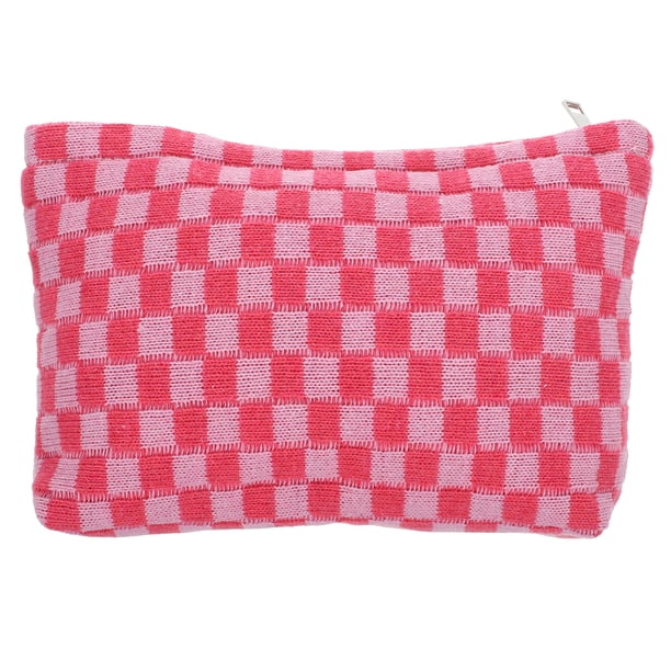 GOOHOCHY Bolsa de maquillaje con cremallera, neceser, neceser portátil para mujer