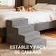thumbnail image 3 of 3 en 1 Escalera para Perro Componible, Rampa para Perro de 4 Peldaños de Memory Foam, Base Antiderrapante, 44.4cm de Altura, Fácil de Lavar con Cremalleras, para Perros y Gatos, 3 of 6