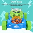 thumbnail image 4 of Cortadora de burbujas HUOGUO de juguete para hacer burbujas con música para niños de 4 a 10 años, 4 of 5