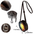 thumbnail image 5 of Lsque Tennis Ball In Fire And Water Pattern Shoulder Bag – Microfiber Leather Crossbody with Detachable Strap & Handle Ring, Waterproof & Durable, Elegant Everyday Carry, 5 of 5