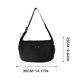 thumbnail image 3 of Bolso tote de nailon impermeable de gran capacidad, tipo dumpling, bandolera, ideal para el día a día, deportes y actividades al aire libre | Ligero y resistente a desgarros, 3 of 7