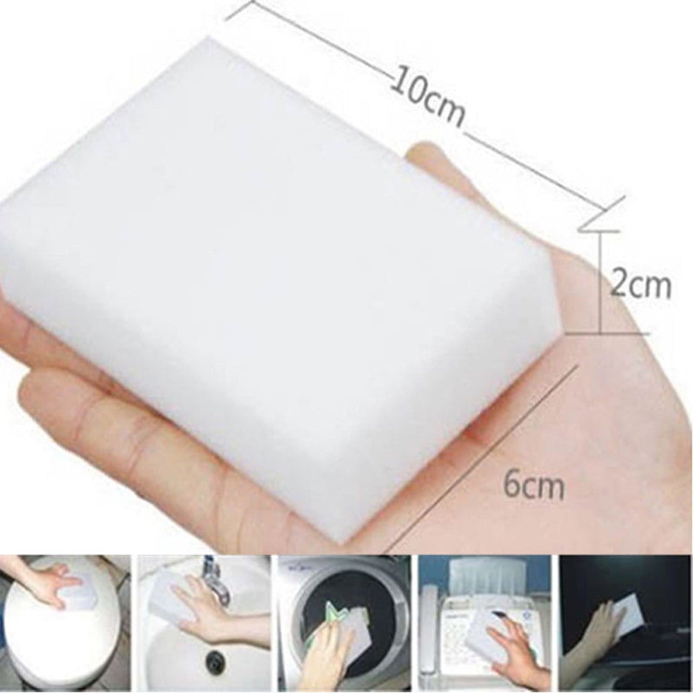 20 PCS/50 PCS 100pcs 10x6x2 Home Cleaning Magic Sponge Eraser Melamine Cleaner 