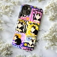 thumbnail image 5 of Pop Art Cat Collage Phone Case, Colorful Abstract Pattern, Fun and Artsy Protective Case for iPhone Models, 5 of 6