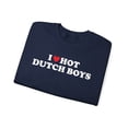 thumbnail image 3 of Dutch Netherlands Wife Girlfriend Husband Sweatshirt Gifts Crew Neck Shirt, 3 of 3