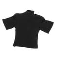 thumbnail image 5 of 1/12 Scale Men Figures T Shirt Mini Clothing for 6in Male Action Figures Accs black, 5 of 8