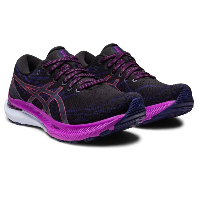 ASICS Women's Gel-Kayano 29 Running Shoes, Black/RED Alert Size 11.5 US