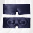 thumbnail image 7 of Unique Bargains 22 Momme Pure Silk Sleep Mask with Travel Pouch 3D Contour Adjustable Blindfold for Side Sleepers Eyelash Protecting for Natural Lashes & Extensions Navy Blue, 7 of 7