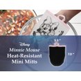 thumbnail image 7 of Disney Kitchen Cotton Mini Oven Mitts – Heat Resistant Oven Gloves with Insulation Ideal for Handling Hot Kitchenware – Non-Slip Grip, Hanging Loop, 5.5 x 7 Inches – Sassy Minnie Pink, 7 of 7