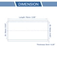 thumbnail image 3 of Unique Bargains 1pcs 16mm 0.63" ID 76mm 2.99" Length 0° Blue Car Silicone Hose Universal, 3 of 7