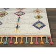 thumbnail image 4 of Nourison Moroccan Casbah Tribal Cream/Grey 2'2" x 6' Area Rug, (2x6), 4 of 7