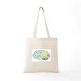 thumbnail image 5 of CafePress - Dr Brain Lrg Tote Bag - Unisex Canvas Tote Bag, Beige, 1-Piece, 5 of 6