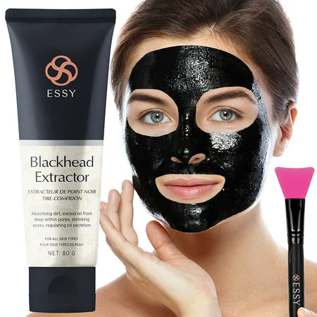 Black Peel off Mask,Charcoal Blackhead Remover Mask 80 gram- Deep Cleansing Mask, Deep Pore Cleanse for Acne, Oil Control, and Anti-Aging Wrinkle