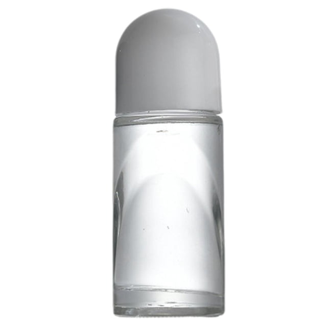 CAIROYAR Botellas de vidrio transparente con bola de rodillo extragrande de 30/50 ml para perfume