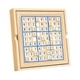 thumbnail image 2 of Juego de rompecabezas de Sudoku de madera, juego de pensamiento numérico, juguete educativo, 100 rompecabezas de Sudoku, juego de rompecabezas,, 2 of 9