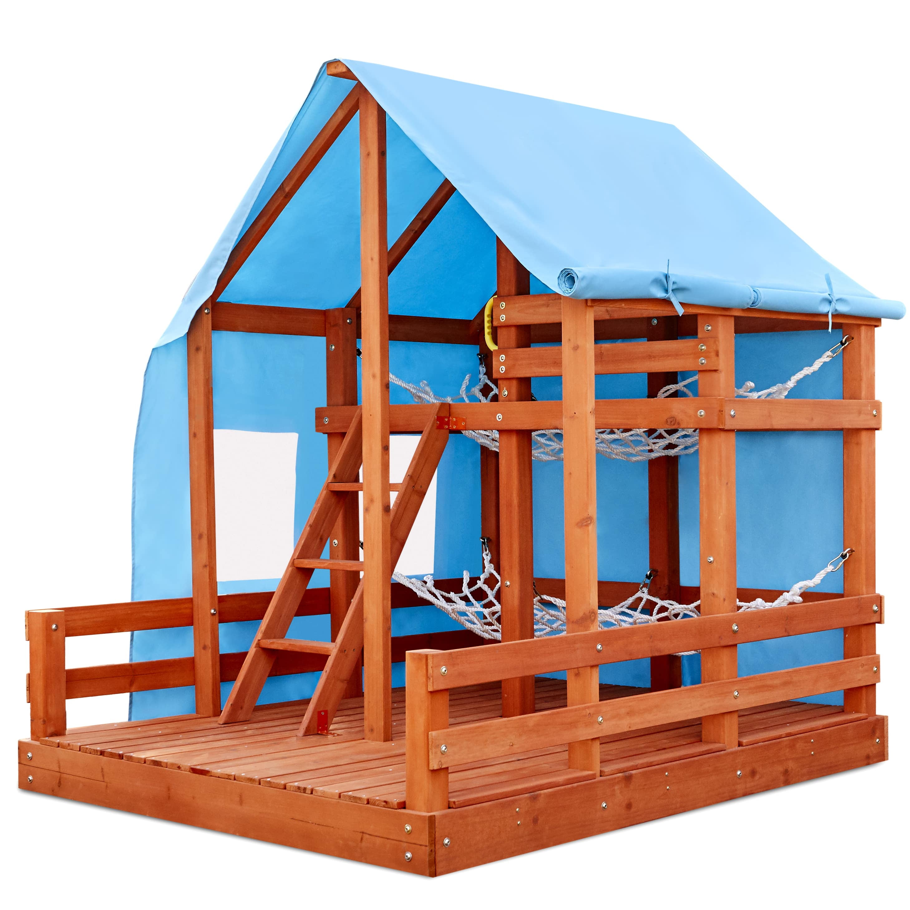 little tikes wood cabin