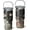 Grey-1, variant on 30oz Sun and Moon Ghost Stainless Steel Flip Straw Tumbler Halloween Spill Proof Travel Cup Flower Vine Moth Double Wall Vacuum Insulated Coffee Mug with Top Handle, Grey-2