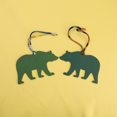 thumbnail image 3 of Charm de oso Phtit H de cuero de Togo y cuero de Epsom hecho a mano, charm de bolso de cuero, el mejor charm de cuero para bolso de marca, 3 of 4
