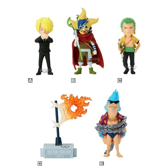 One Piece World Collectable Figure WCF Enies Lobby 2 Box of 12 Mini Figures