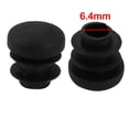 thumbnail image 2 of 20pcs 14mm Diameter Tube Insert Chair Leg Cap Round Black Plastic Tubing Plug, 2 of 2