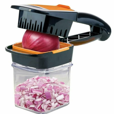 Kitchen Vegetable Dicer, Onion Chopper, Fruit Cheese Cutter with 3 ...