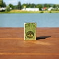 thumbnail image 6 of Zippo Lighter - Personalized Customize Message Engrave on Backside for Heart of The Tree (High Polish Brass #48391), 6 of 10