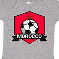 thumbnail image 4 of Inktastic Soccer Morocco Flag Banner Boys or Girls Baby Bodysuit, 4 of 5