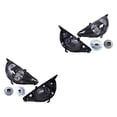 thumbnail image 1 of Par de Faros DEPO Fit 2006 A 2008 Honda Fdo Negro Manual P/Halog, 1 of 4