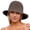 z0-Coffee, variant on Versatile Retro Woven Handmade Straw Hat with Ruffled Bow, Summer Bucket, Women French Sun Hat Foldable Breathable