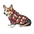 thumbnail image 6 of Uemuo cool rock Skull record for Winter Dog Hoodie Sweatshirts with Pockets Warm Dog Clothes for Small Dogs Chihuahua-Large, 6 of 8