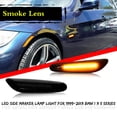 thumbnail image 2 of GTINTHEBOX  2X Smoke Lens Side Marker Turn Signal LED Lights For BMW E90 E83 E92 E82 E46 E60, 2 of 12
