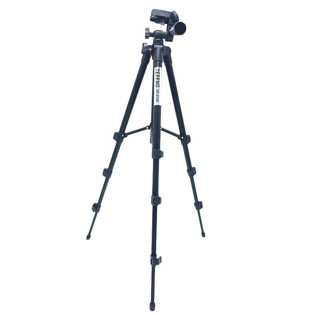 Trípode de aleación de aluminio profesional Monopie Digital SLR Soporte de cámara DSLR Soporte de cámara para Canon Nikon Tablet Clip Sweethay SY0265-01