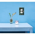 thumbnail image 5 of WIRESTER 1-Gang Duplex Wall Plate/Switch Plate Cover, Teal Bohemian Flowers Compass, 5 of 6