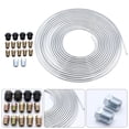 thumbnail image 3 of 1 Set Brake Tube Car Brake Line Replacement Tubing Coil Fitting Kit Brake Line, 3 of 8