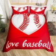 thumbnail image 4 of 2024 Basketball Duvet Cover Set King Size Ball Sports Bedding Set Heart Barketball Print Comforter Cover For Kids Boy Teen Room r, 4 of 7