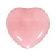 thumbnail image 1 of Piedras Preciosas Rosa Preocupación Cuarzo Natural Piedra De Corazón Cristal Palma Pulgar Inicio, 1 of 8