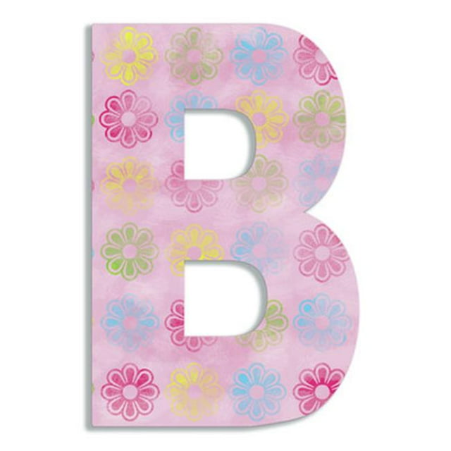 Stupell Industries OHI-109-B Pink Modern Flower 18 Inch Hanging B