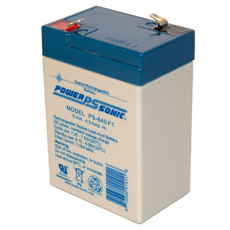 Rechargeable lead battery 6V 4AH Lamps Toys Alarms 4A 4,5Ah AGM acid 6 Volt
