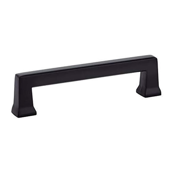 emtek 86484 alexander cabinet pull flat black (5" centers)