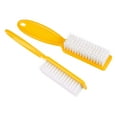 thumbnail image 5 of Unique Bargains 4 Pcs Fingernail Cleaner Nail Brush Fingernail Cleaning Tools with Plastic Handle Orange Yellow, 5 of 8