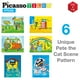 thumbnail image 3 of Juego de rompecabezas y cubos PicassoTiles Pete The Cat con forma de rompecabezas magnético, 6 o más, 3 of 7