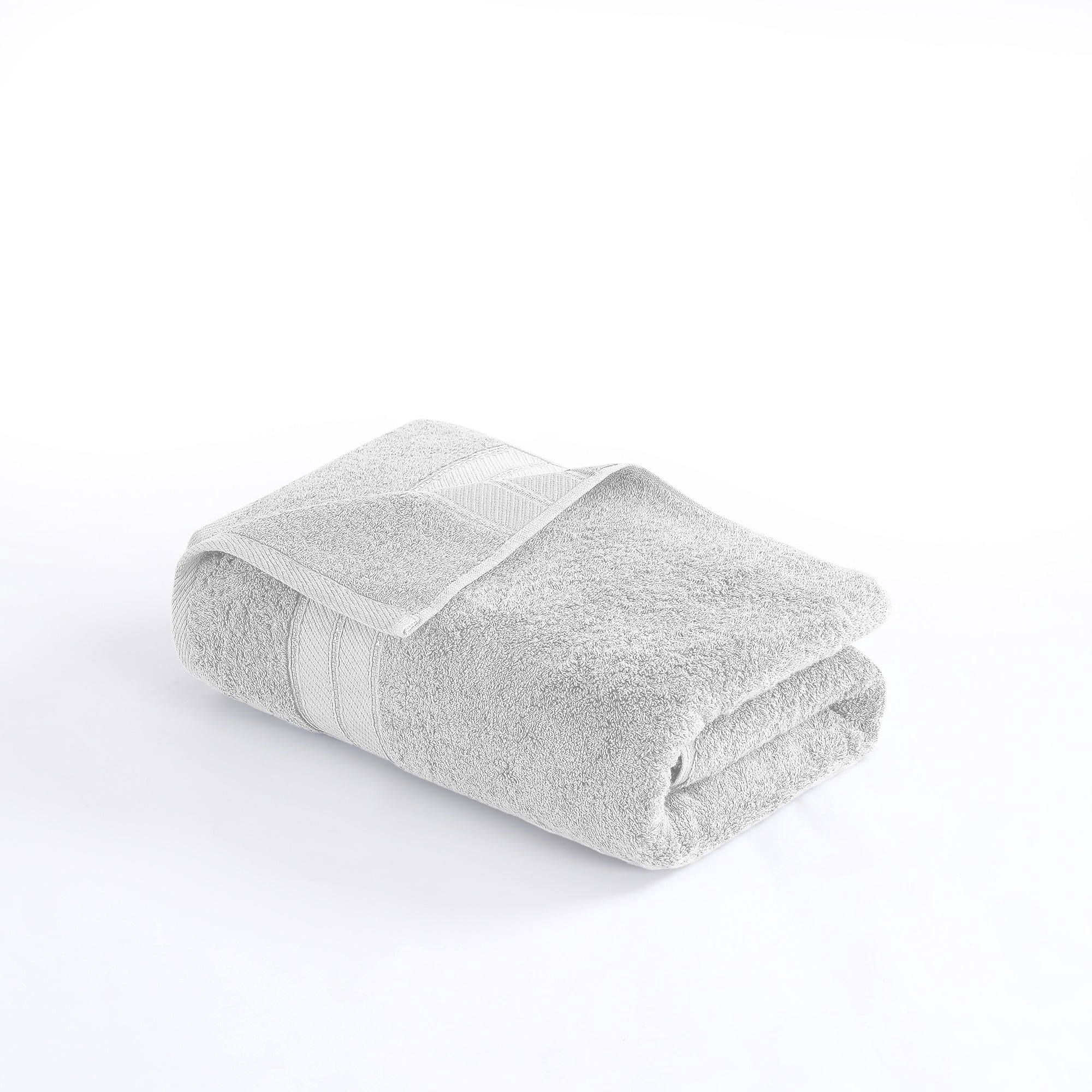 Modern Threads Spunloft Cotton Bath Towels, Gray (4 Count)