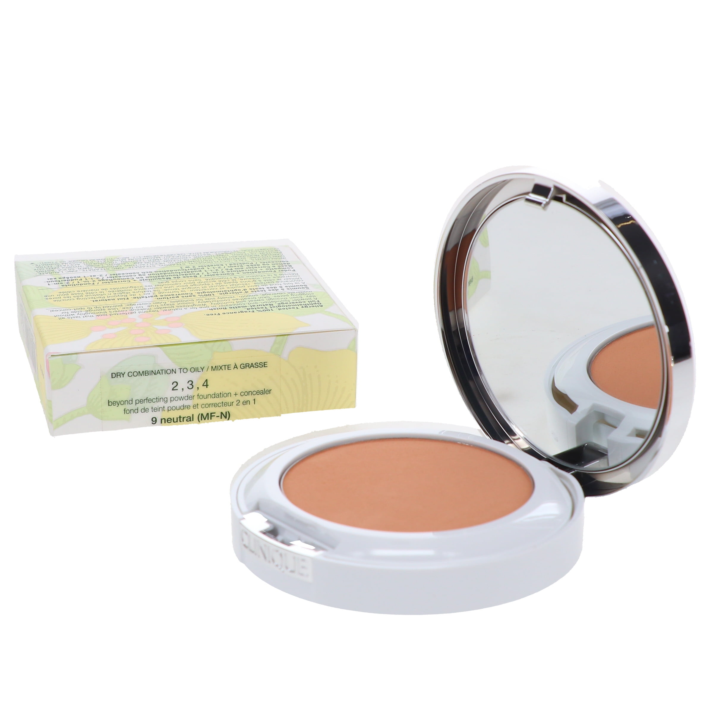 CLINIQUE Beyond Perfecting Powder Foundation + Concealer 09 Neutral 0.51 oz
