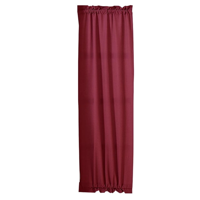 Las Cortinas de Cubren La Cenefa con La Correa Paneles de Corredera de La Vino Tinto - 64x183cm