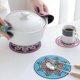thumbnail image 3 of Creative Home Heat-resistant Round Non-slip Coaster, Silicone Heat Insulation Pad, High Temperature, Waterproof, 3 of 4
