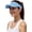 Blue, variant on Minzimin Dry Sun Visor Hat,Lightweight Sun Protection Sports Visor for Running Golf Tennis Women