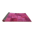 thumbnail image 2 of Ahgly Company Indoor Rectangle Patchwork Purple Transitional Area Rugs, 6' x 9', 2 of 4