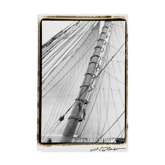 Trademark Fine Art 'Set Sail VI' Canvas Art by Laura DeNardo