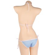 Vividxx Women's Bikini Sets Womens Micro Tanning Bikini Set Tiny Bra Thong Panty Bottom Extreme Swimsuit Summer Comfortable Vacation Beachwear