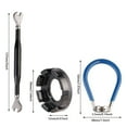 Huhudde Bike Spoke Adjustment Wrench Tool Set Mountain and Road Bike Rim Correct Tool